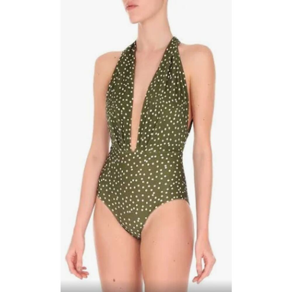 Adriana Degreas ~ Brazil Scales Print One Piece Swimsuit Sz 3 ~ NWT $380